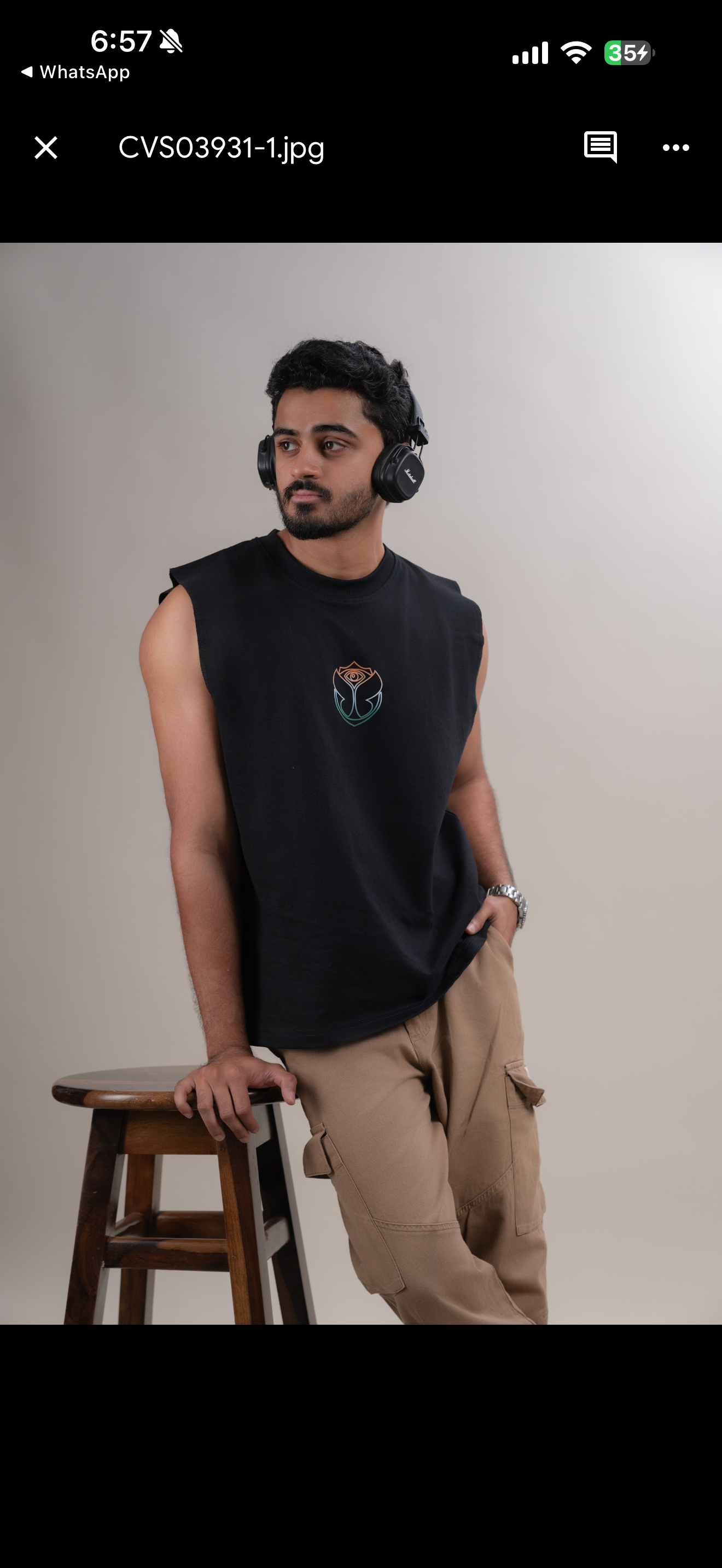 Tell Her I Love Techno - Oversized Tank.