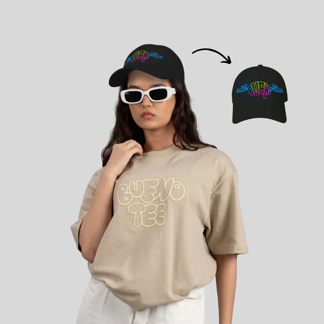 Bueno Winged Cap.